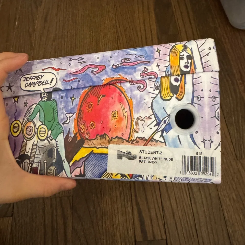 Jeffrey Campbell Student Platform Loafers - Picture 4 of 5